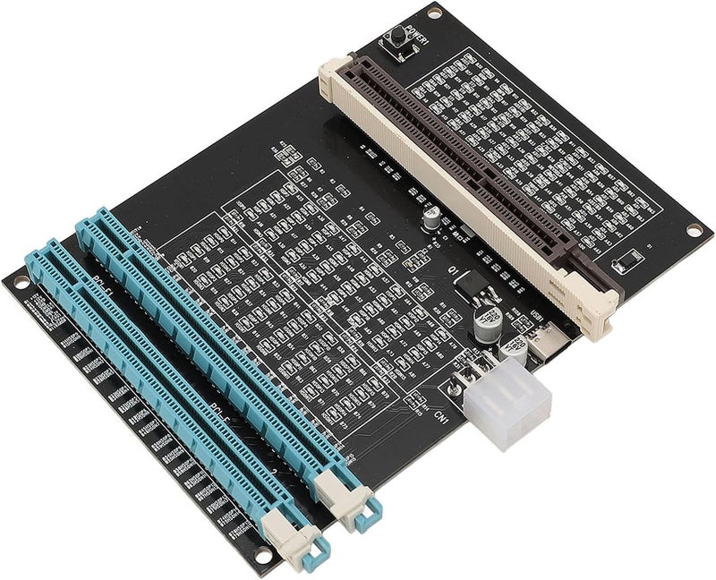 Wisoqu Computer Accessory Graphics Card Tester with Light,AGP PCI E Double Purpose Display Video Graphics Card Tester for Computer Accessory - Image 3
